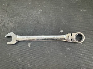 ICON Professional tool wrfm15 15mm 12pt Flex Head ratchet Combination wrench - Picture 1 of 2