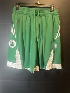 ADIDAS NBA AUTHENTIC MENS BOSTON CELTICS BASKETBALL SHORTS SIZE XL RARE Y2K - Picture 1 of 11