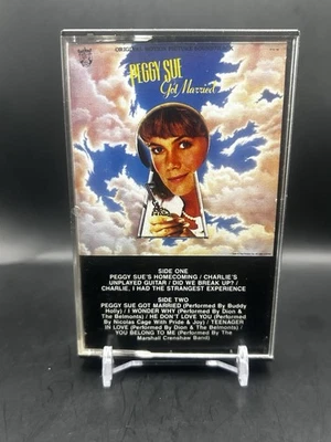 Peggy Sue Got Married: Original Motion Picture Soundtrack / Cassette / HTF / OOP - Image 1 of 4