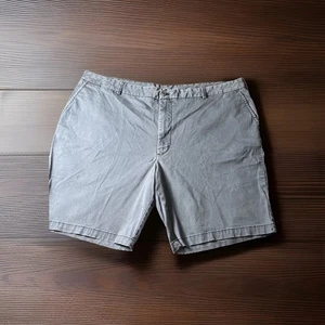 Pantalones Cortos Chinos IZOD Azul Agua Salada Preppy Golf Playa Verano Hombres Talla 46 - Imagen 1 de 4