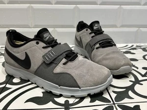 Nike SB Trainerendor Men’s Grey Suede Skate Trainers UK Size 12 EU 47.5 - Picture 1 of 12