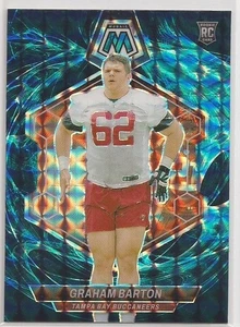 2024 Panini Mosaic Graham Barton Mosaic Rookie Genesis Tampa Bay Buccaneers #326 - Picture 1 of 2
