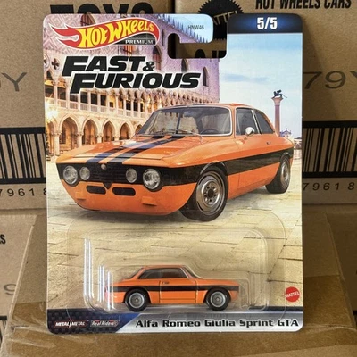 HOT WHEELS Alfa Romeo Giulia Sprint GTA - PREMIUM - Fast & Furious - Immagine 1 di 3