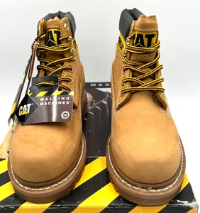 Caterpillar Cat Colorado Damen 6" Stiefel Honig Leder Größe 8,5 M 74110 Neu Neu Neu im Karton - Bild 1 von 23