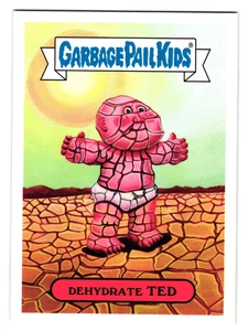 Dehydrate Ted 2017 Garbage Pail Kids Adam-Geddon Natural Disasters Sticker - Picture 1 of 2