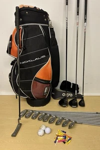 Nicklaus / Dunlop Full Set Golfschläger & Trolley Bag / Anfänger Rechtshänder - Bild 1 von 19