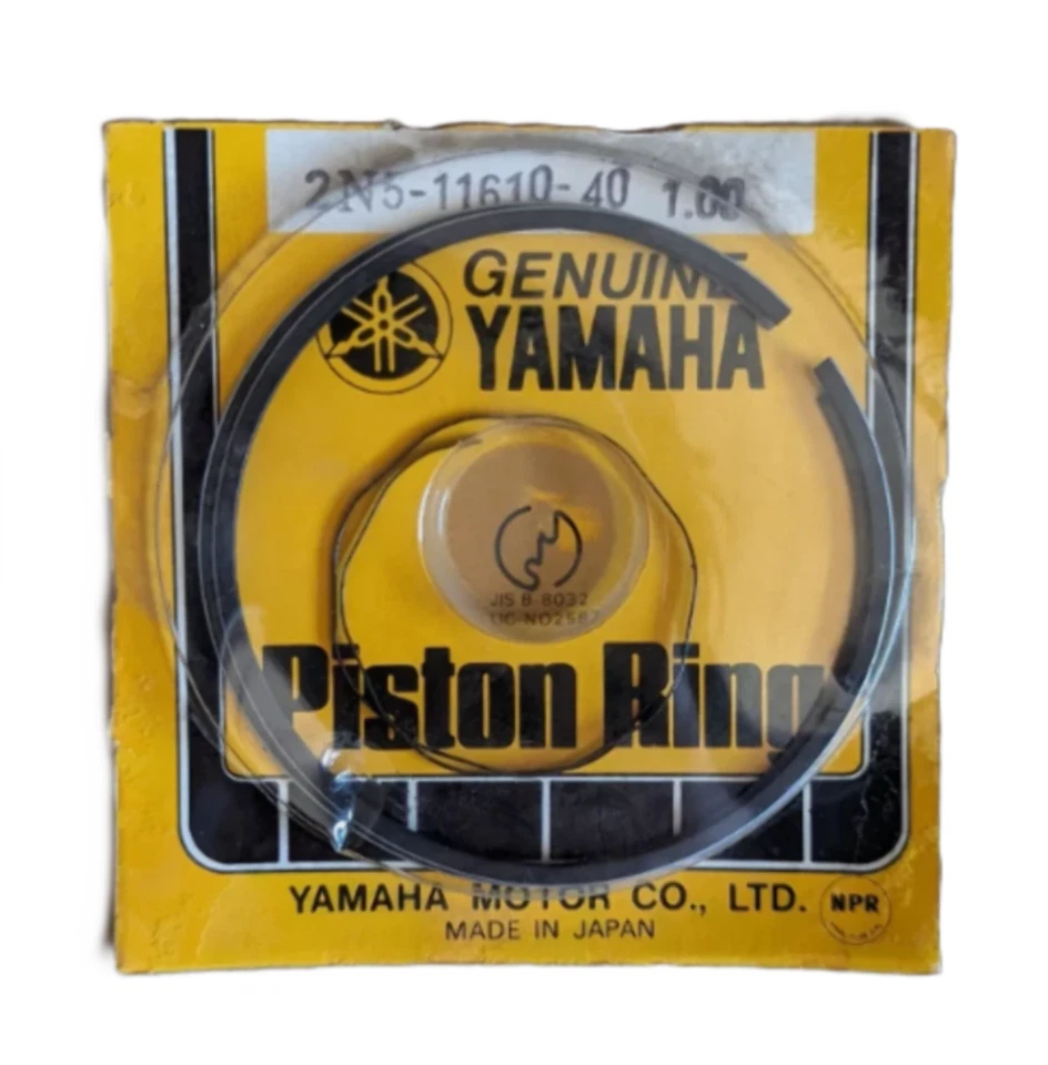 Juego de anillos de pistón Yamaha OEM 1.00 1979-1981 MX175 DT175 2N5-11610-40 NUEVO DE STOCK Foto 1 de 1