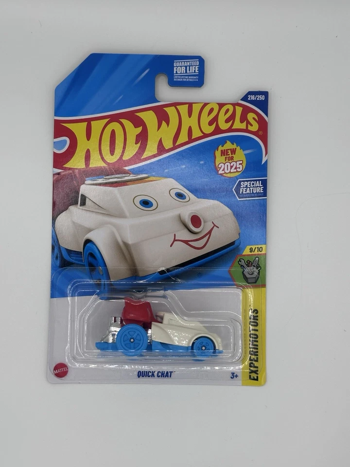 Teléfono de juguete Hot Wheels Quick Chat 2025 216/250 Experimotors 9/10 Foto 1 de 1