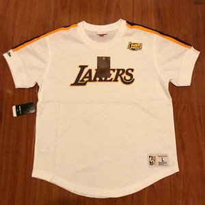 MITCHELL AND NESS L.A. LAKERS 2000 FINALS RETRO WARMUP TRIKOT HERREN GRÖSSE LARGE - Bild 1 von 11