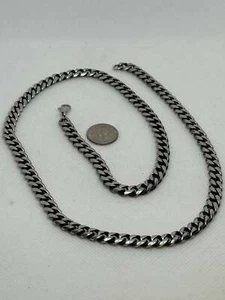 Stainless steel tarnish free hypoallergenic necklace in 23.5”. ST104 FREE SHIPPI - Picture 1 of 6