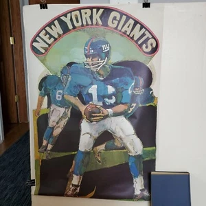 Vintage 1968 NFL Collectors Series Poster NEW YORK GIANTS - Bild 1 von 5