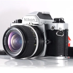 Nikon New FM2 Camera Body late + Ai-S 24mm f/2.8 Lens from Japan [Exc+5] - Bild 1 von 21