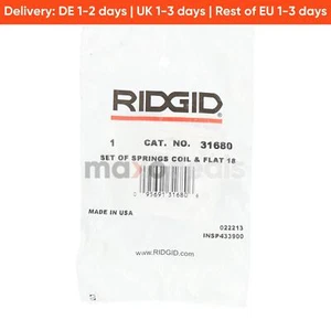 Ridgid 31680 Set of Springs Coil & Flat 18 New NFP Sealed - Picture 1 of 5