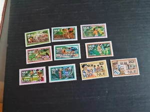 NIUE 1977 SG 224-234 SURCH MNH - Picture 1 of 1