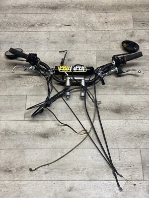 2006-2009 HUSQVARNA TE 510 PROTAPER HANDLEBARS W/ CABLES/LINES ASSEMBLY OEM - Image 1 of 4
