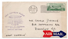 Stamps USA cover, Graf Zeppelin Flight Century of Progress Exposition 1933