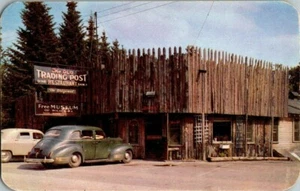 1950'S. TEICH'S OLD TRADING POST. EAGLE BAY, NY. POSTCARD EE6 - Picture 1 of 2