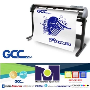 GCC Puma IV P4-132 Vinyl Cutter for Sign and HTV 52" (132 Cms) ** FREE SHIPPING* - Picture 1 of 4