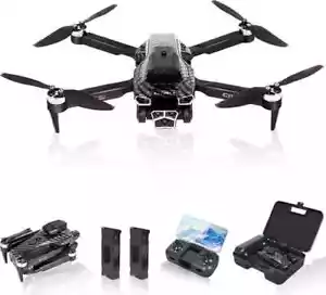 Drohne mit Kamera 4k WiFi FPV Übertragung Faltbare Drohne 2 Akku Lange Flugzeit - Bild 1 von 5