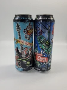 Monster Energy VANS Warped Tour Sparkling Deep Well Water & Deep Well EMPTY CANS - Picture 1 of 5