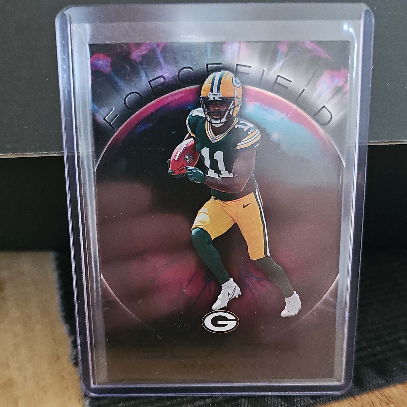 2023 Panini Black Jayden Reed Forcefield #FOR-15 Case Hit SSP Packers