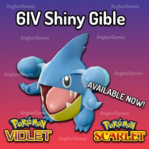 ✨ Shiny Gible ✨6IV✨Pokemon Scarlet & Violet | Fast Delivery! - Bild 1 von 1