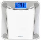 Vitafit 180kg Professional Digital Bathroom Glass Scales - Silver VT709 N