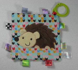 Manta de seguridad Spark Create Imagine Hedgehog bebé Lovey arruga chirrido - Imagen 1 de 3