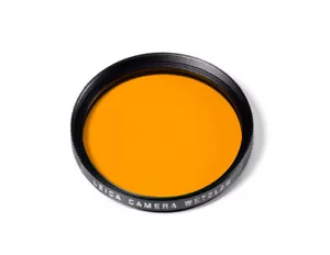 Genuine Leica Orange Color Filter E39 Black #13061 - Picture 1 of 1