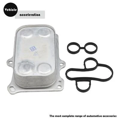 For Fiat 500 2012 2013-2015 1.4L Oil Cooler Assembly with Sealing Gasket Set USA — 第 1/4 张图片
