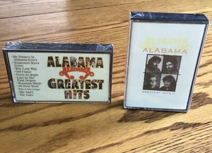 Alabama - Greatest Hits Vol. 1 And Vol. 2 ~ Sealed Cassettes. Mint! - Picture 1 of 5