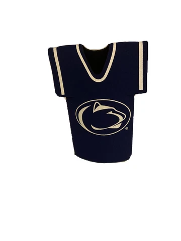 PENN STATE NITTANY LIONS 12oz JERSEY Bottle Koozie Cooler University Cover