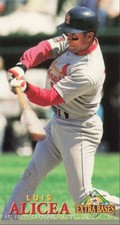 1994 Fleer Extra Bases Luis Alicea St. Louis Cardinals #355