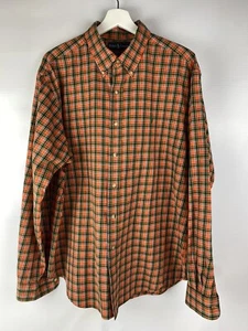 Ralph Lauren Flanell kariertes Langarmshirt klassische Passform, Größe XL, 01 - Bild 1 von 8