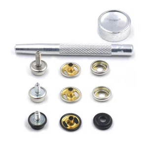 10mm 15mm 3/8" 5/8" Stainless Caps Sockets Snaps Screw Studs Tools Tents Canvas - Picture 1 of 5