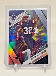 DEVIN MCCOURTY 2022 Panini Phoenix Teal Football 9 Patriots HOF NFL Card - Picture 1 of 2