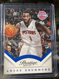 2013-14 Prestige Basketball #114 Andre Drummond Detroit Pistons
