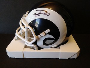 todd gurley signed football