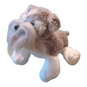 Ganz Webkinz Schnauzer Dog Plush Beanbag Toy 10" NO CODE Soft - Picture 1 of 9