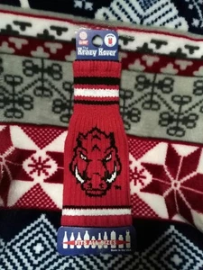 Arkansas Razorback College Kolder Krazy Kover Bottle Koozie USA NEW One Size Red - Picture 1 of 2