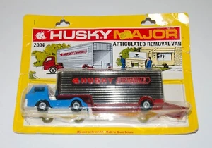 Vintage HUSKY Diecast Major 2004 Articulated Removal Van NEW SEALED F3 - Picture 1 of 3