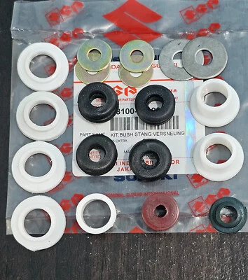 SUZUKI CARRY DA41 SUPER CARRY ST90 JIMNY JA11V GEAR SHIFTING CONTROL BUSHING SET Foto 1 de 4