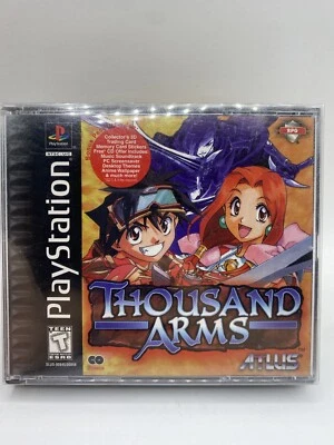 Thousand Arms PS1 PlayStation 1 - Complete CIB W/ Reg Card - Image 1 of 4