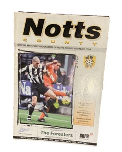 NOTTS COUNTY V WALSALL - DIVISION TWO - 27/2/1999 - Picture 1 of 1