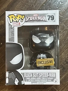 Funko Pop! Marvel Traje Negro Spider-Man #79 (Exclusivo) Simbionte Walgreens - Imagen 1 de 7