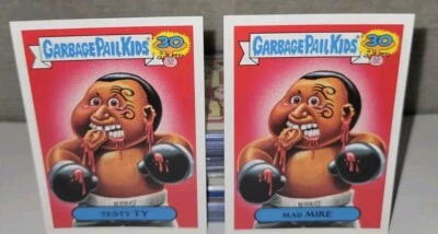 2015 GARBAGE PAIL KIDS 30TH ANNIVERSARY MAD MIKE & TESTY TY  MIKE TYSON SPOOF NM - Image 1 of 4