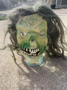 Skull Green Scary Mask 2011 cabello largo - Imagen 1 de 8