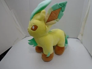 Peluche Costruisci Un Orso Pokemon Leafeon - Senza Suono - Foto 1 di 8