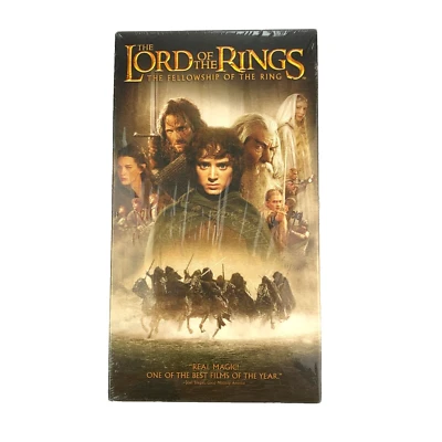 The Lord of the Rings: The Fellow Ownership of the Ring (VHS, 2001) New Sealed - Image 1 of 4
