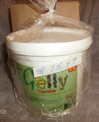 CERA DE VELA DE GEL COMO SE VE EN TV 25 OZ BAÑERA VELAS DE GEL FABRICACIÓN DE VELAS MANUALIDADES NUEVO Foto 1 de 4